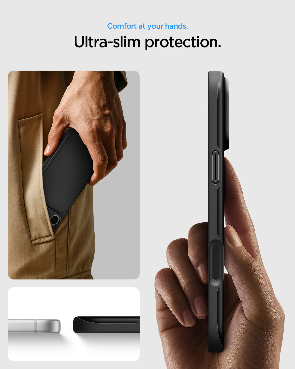 Spigen iPhone 18 Pro Max Thin Fit (MagFit) - Black - feature illustration 47