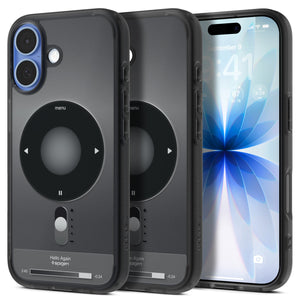 Spigen iPhone 17 Ultra Hybrid Classic MagFit case in Classic Black - white-background main image