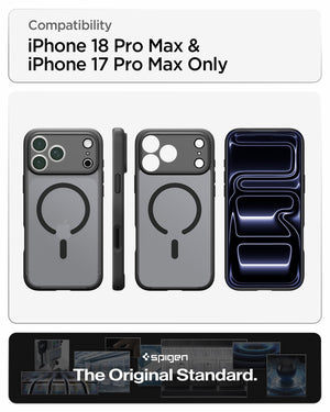 Spigen iPhone 18 Pro Max Ultra Hybrid Matte (MagFit) - Frost Black - feature illustration 65