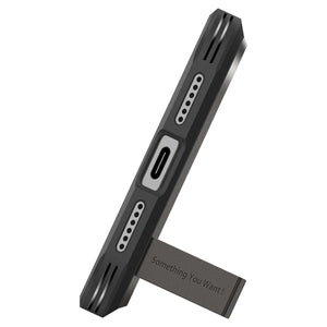 Spigen iPhone 18 Pro Tough Armor T (MagFit) - Gunmetal - case detail 27