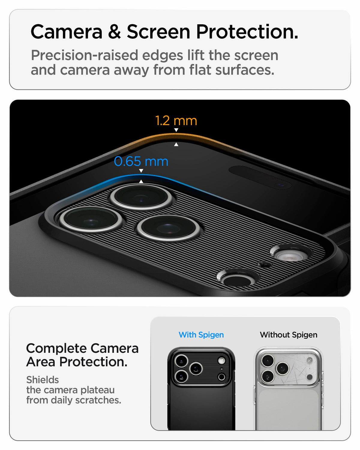 Spigen iPhone 18 Pro Max Tough Armor T (MagFit) - Black - feature illustration 39