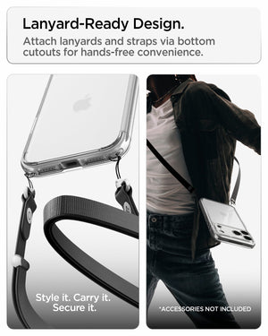 Spigen iPhone 18 Pro Ultra Hybrid - Crystal Clear - feature illustration 25