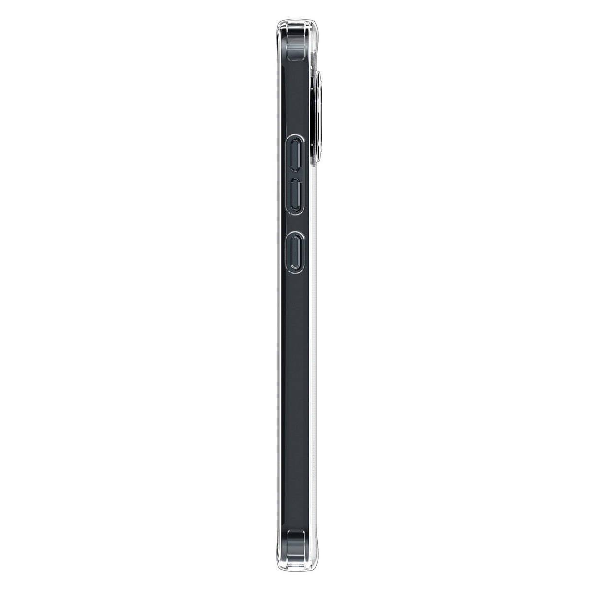 Side profile and covered buttons of the Nothing Phone 4a Ultra Hybrid case