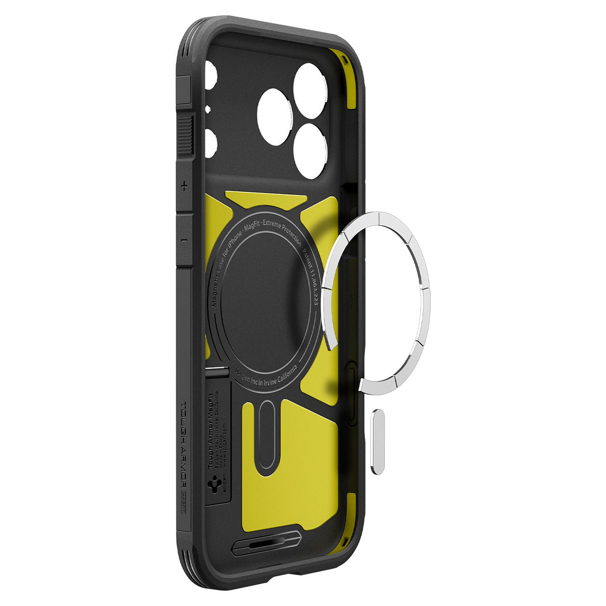 Spigen iPhone 18 Pro Tough Armor T (MagFit) - Black - case detail 11