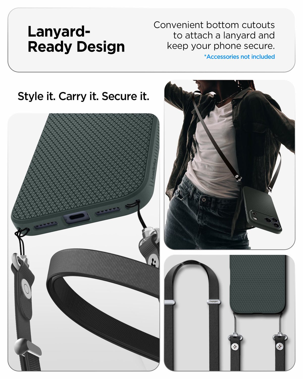 Spigen iPhone 18 Pro Max Liquid Air - Abyss Green - feature illustration 53