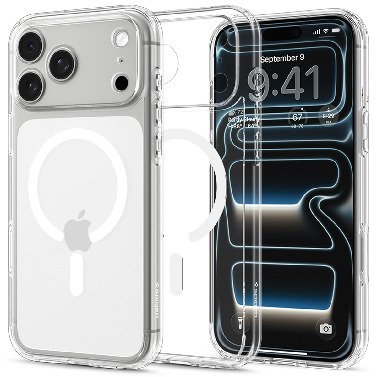 Spigen iPhone 18 Pro Ultra Hybrid (MagFit) - Clear White - product view 49