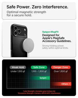 Spigen iPhone 18 Pro Max Tough Armor T (MagFit) - Black - feature illustration 36