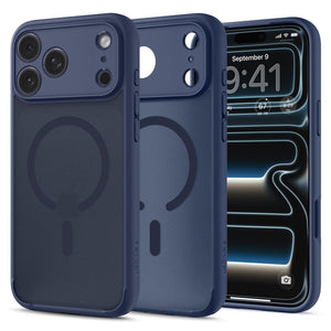 Spigen iPhone 18 Pro Ultra Hybrid Matte (MagFit) - Frost Deep Blue - product view 37