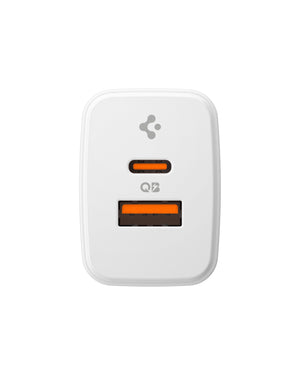 Spigen EE202EU compact charger and dimensions