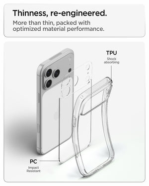 Spigen iPhone 18 Pro Ultra Hybrid - Crystal Clear - feature illustration 20