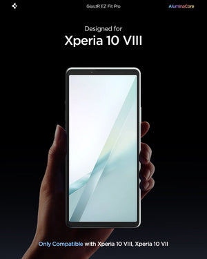 Compatibility panel confirming Xperia 10 VIII and Xperia 10 VII