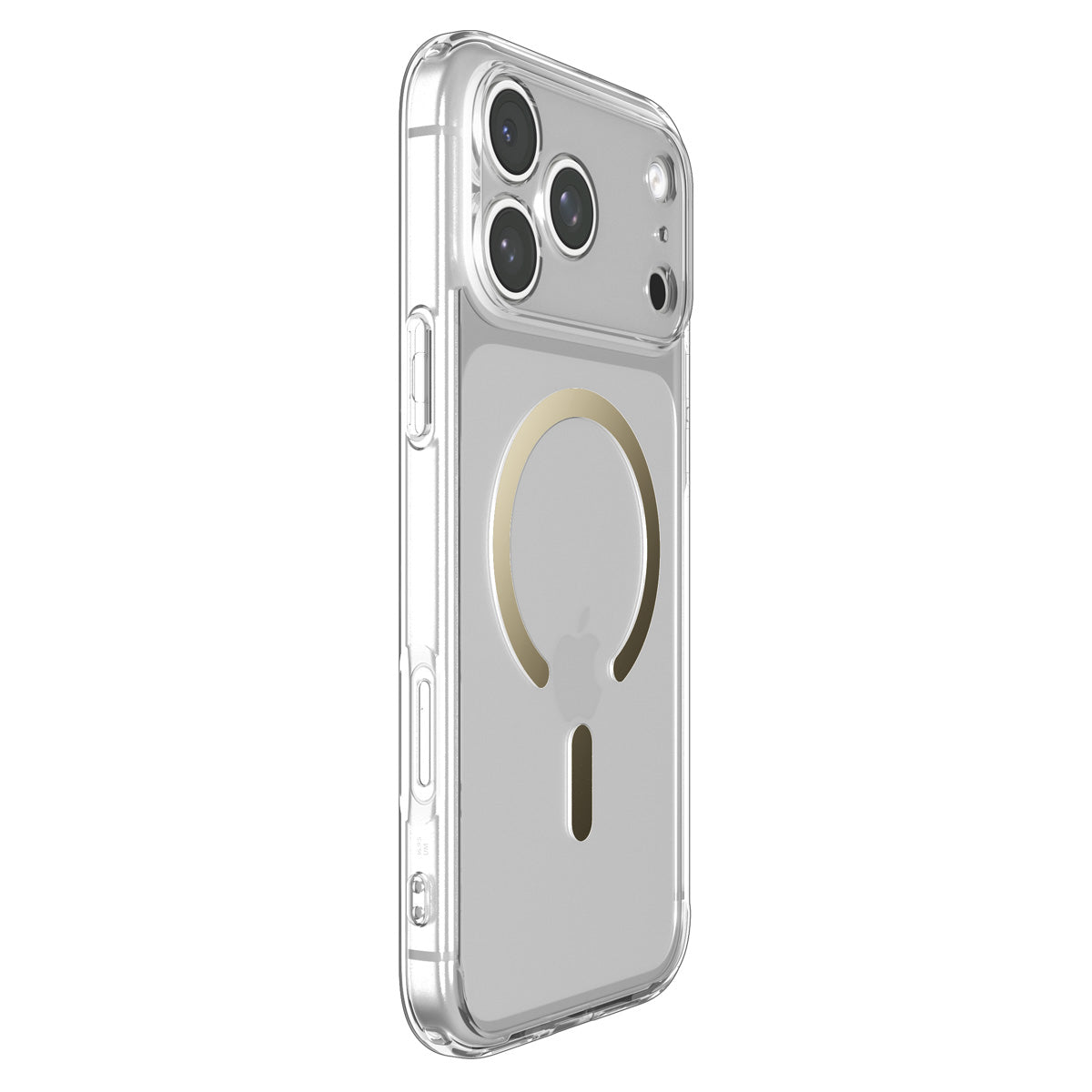 Spigen iPhone 18 Pro Ultra Hybrid (MagFit) - Clear Gold - case detail 19