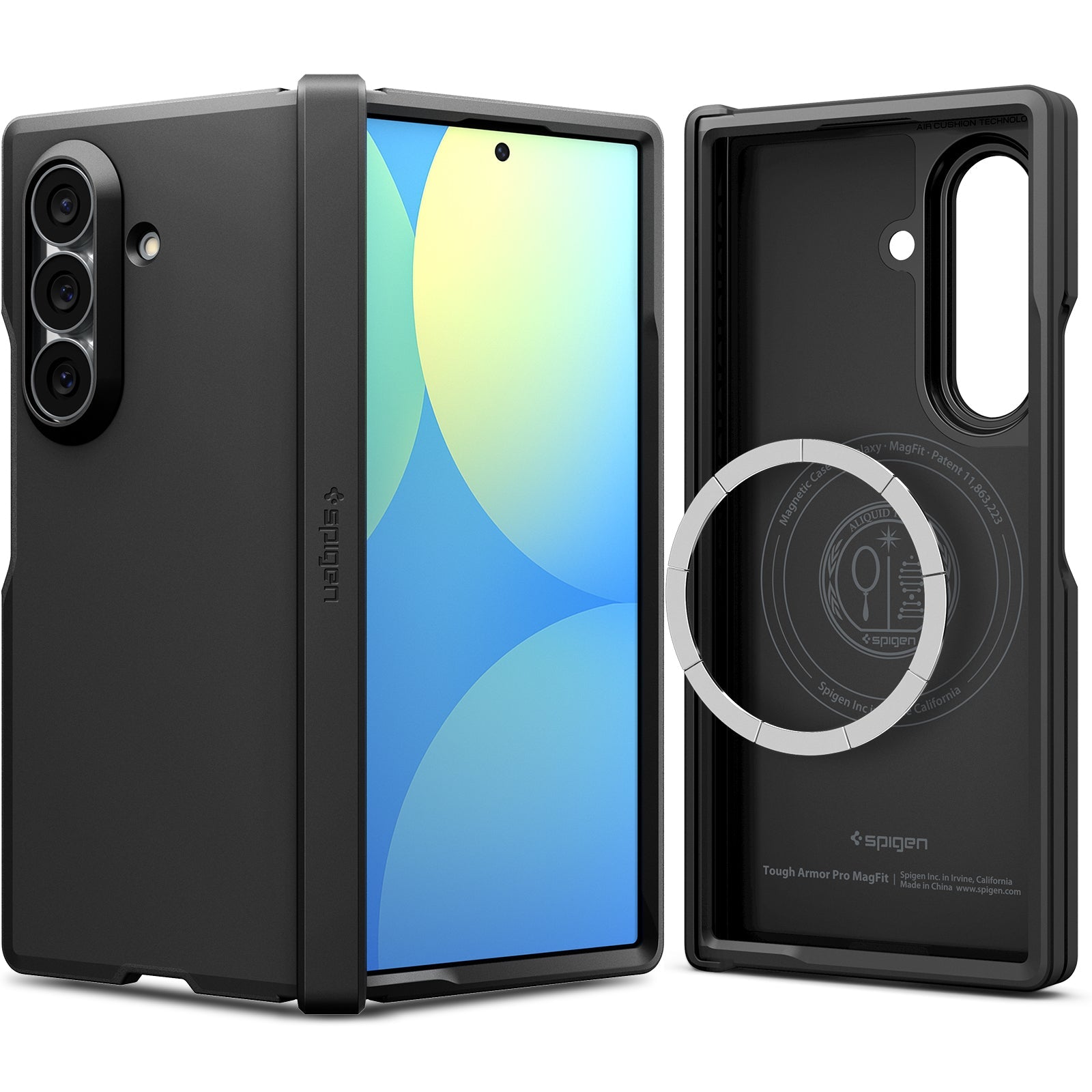Spigen Galaxy Z Fold 8 Ultra Case Tough Armor Pro MagFit - Black - image 2