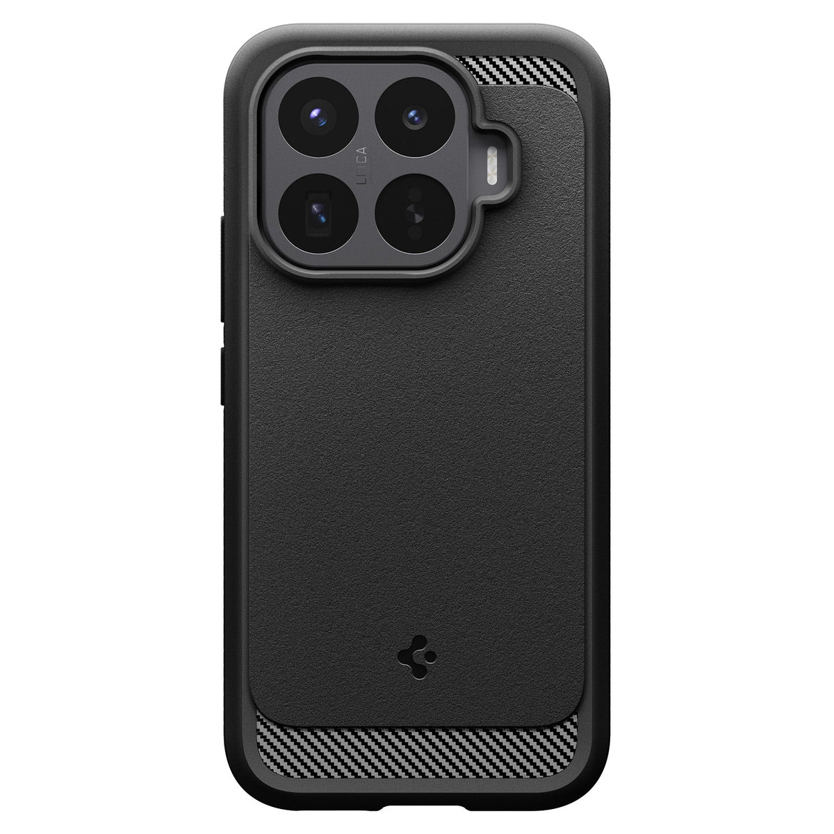 Front and rear views of Spigen Rugged Armor for Xiaomi 17T Pro
