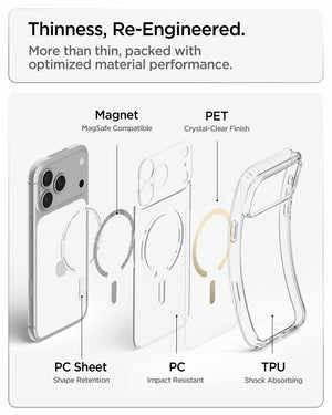 Spigen iPhone 18 Pro Max Ultra Hybrid (MagFit) - Clear Gold - feature illustration 78