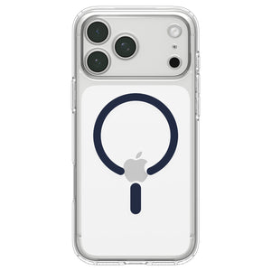 Spigen iPhone 18 Pro Max Ultra Hybrid (MagFit) - Clear Deep Blue - case detail 7