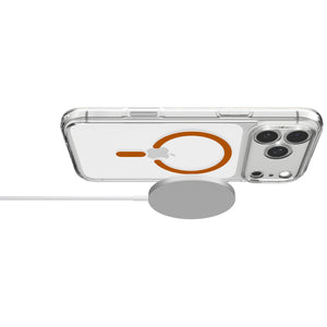 Spigen iPhone 18 Pro Max Ultra Hybrid (MagFit) - Clear Orange - case detail 50