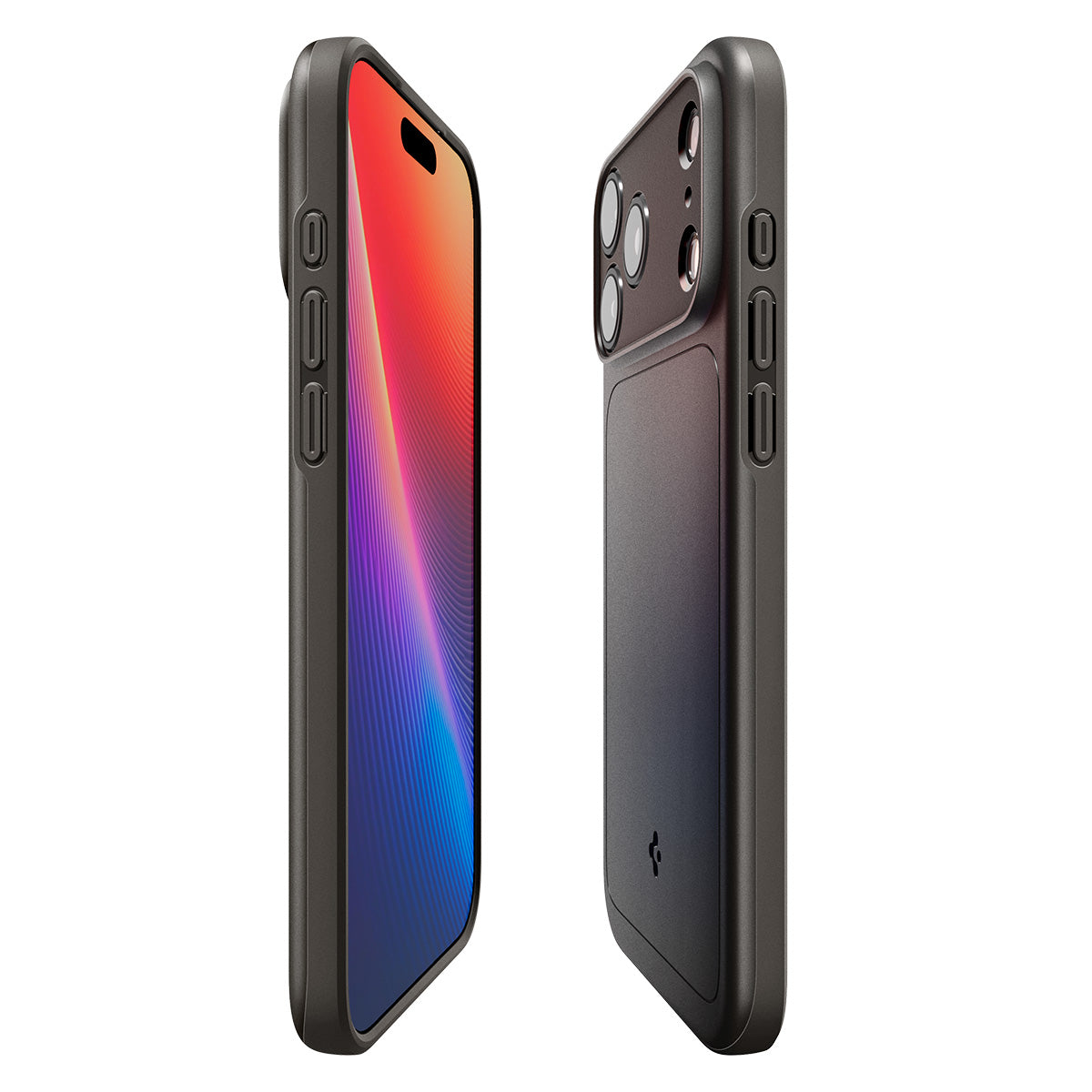 Spigen iPhone 18 Pro Max Thin Fit (MagFit) - Gunmetal - case detail 33