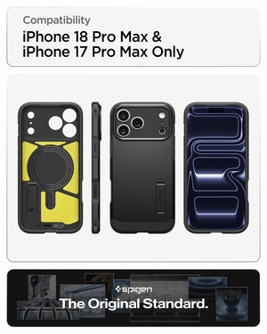 Spigen iPhone 18 Pro Max Tough Armor T (MagFit) - Black - feature illustration 40