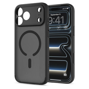 Spigen iPhone 18 Pro Max Ultra Hybrid Matte (MagFit) - Frost Black - case detail 18