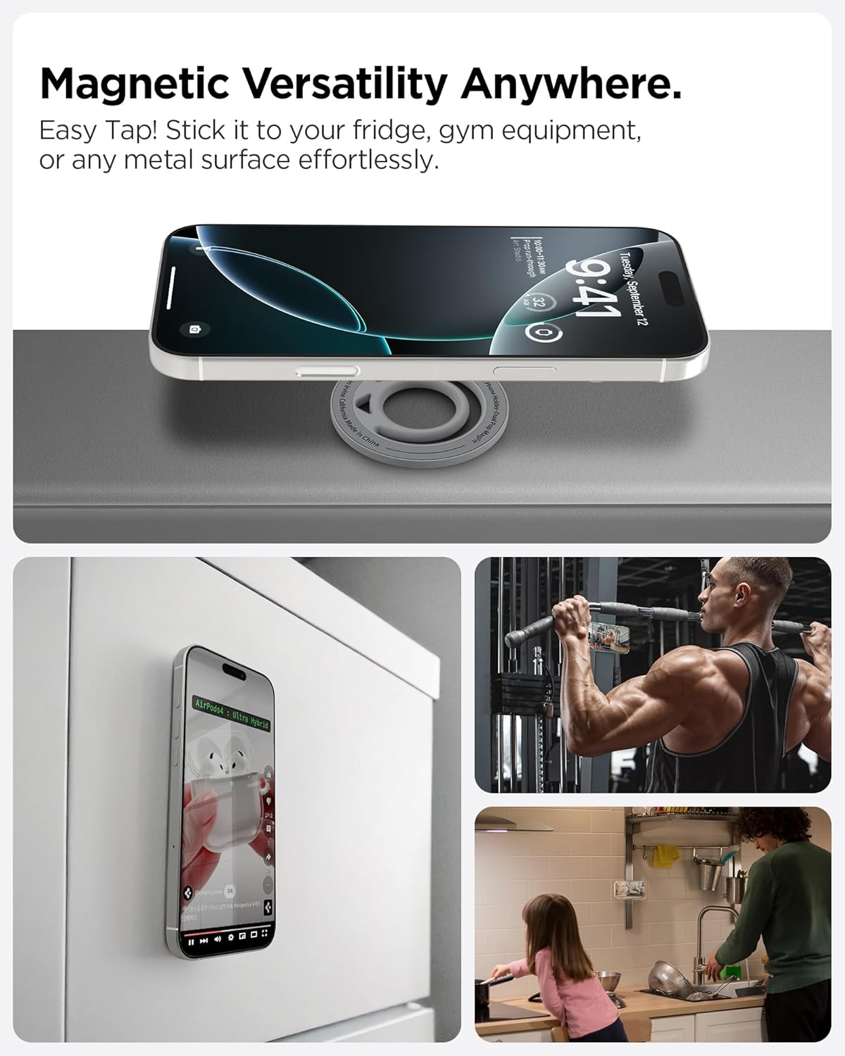 Spigen Dual Pop MagFit Phone Holder Accessory view 3