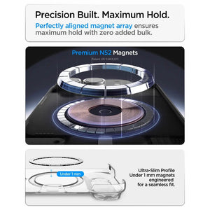 Spigen iPhone Duo Air Skin MagFit integrated magnetic array