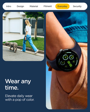 Spigen Google Pixel Watch 5 (41mm) Band – Nano Pop - Blueberry Navy - official image 9