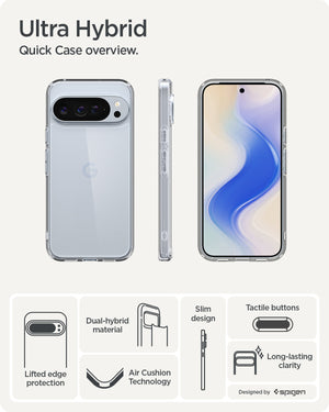 Spigen Pixel 10 Pro XL Case – Ultra Hybrid – Crystal Clear product image 9