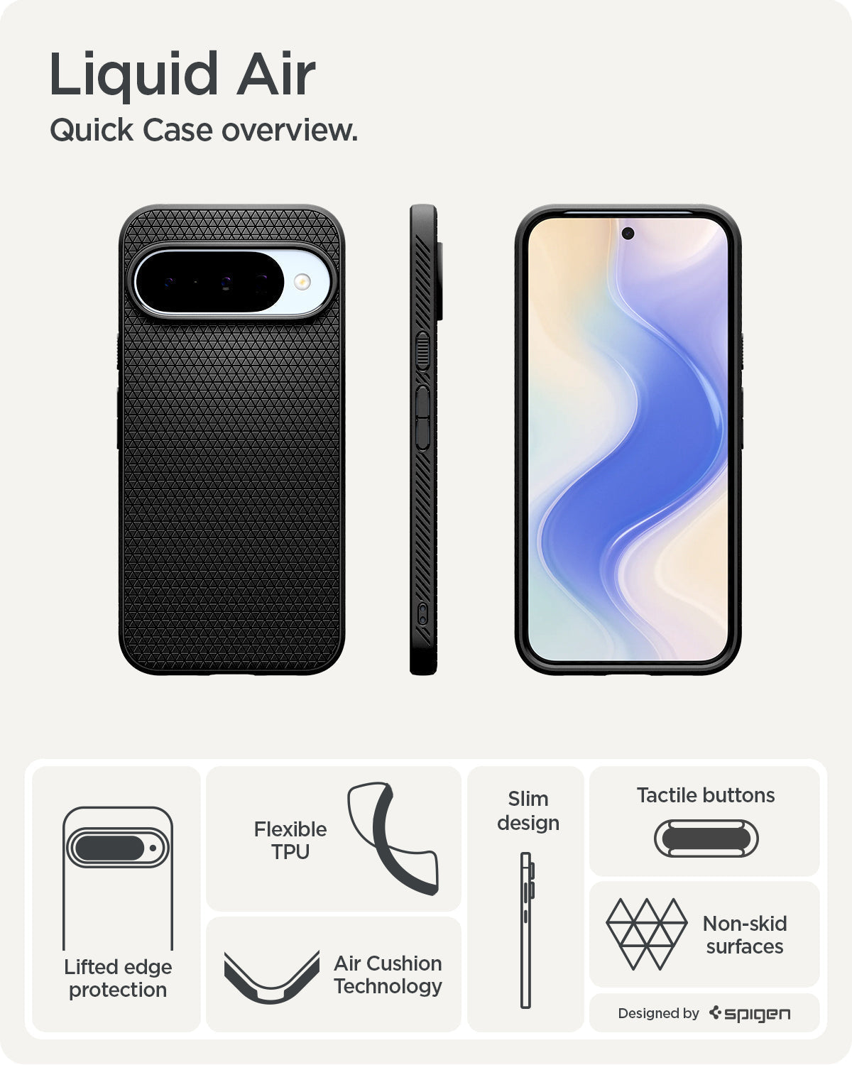 Spigen Pixel 10 Pro / Pixel 10 Case Liquid Air view 8