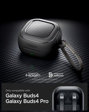 Spigen Galaxy Buds 4 Case - Rugged Armor - Matte Black - image 9