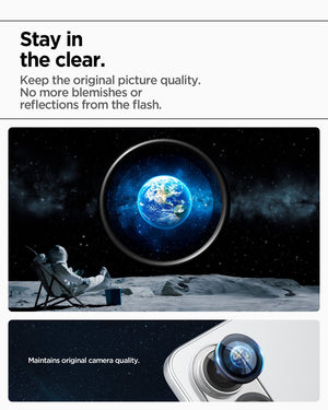 Spigen Samsung Galaxy S25 Edge Lens Protector Optik Pro EZ Fit [2 Pack] view 6