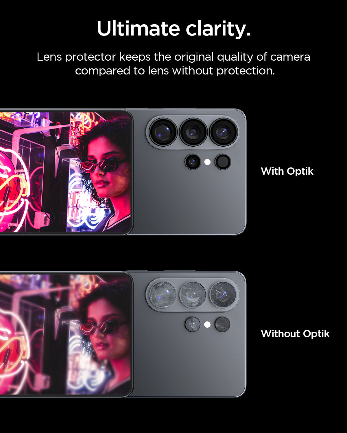 Spigen Galaxy S26 Ultra Lens Protector Optik Pro EZ Fit view 14