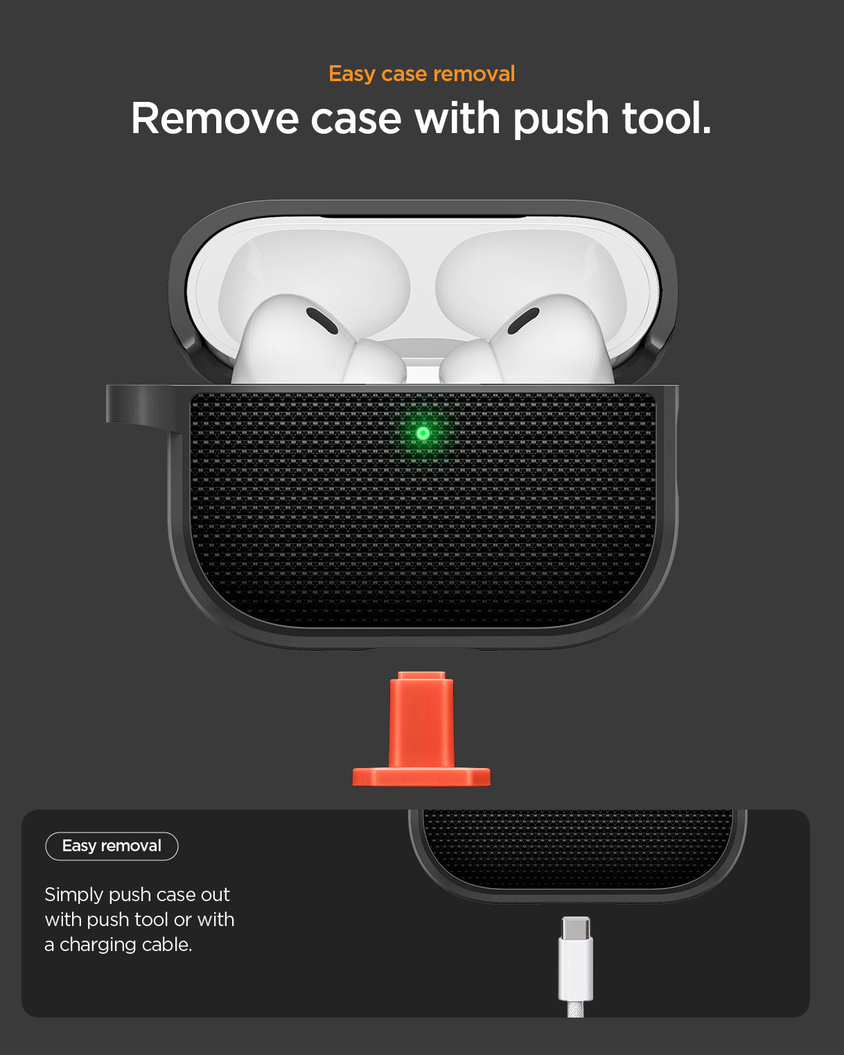 Spigen AirPods Pro 3 Case Classic Fit view 7