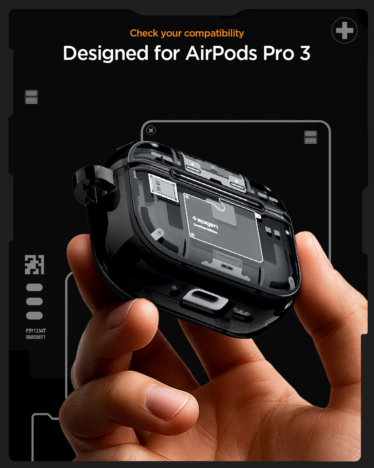 Spigen AirPods Pro 3 Case Ultra Hybrid Zero One (MagFit) view 12