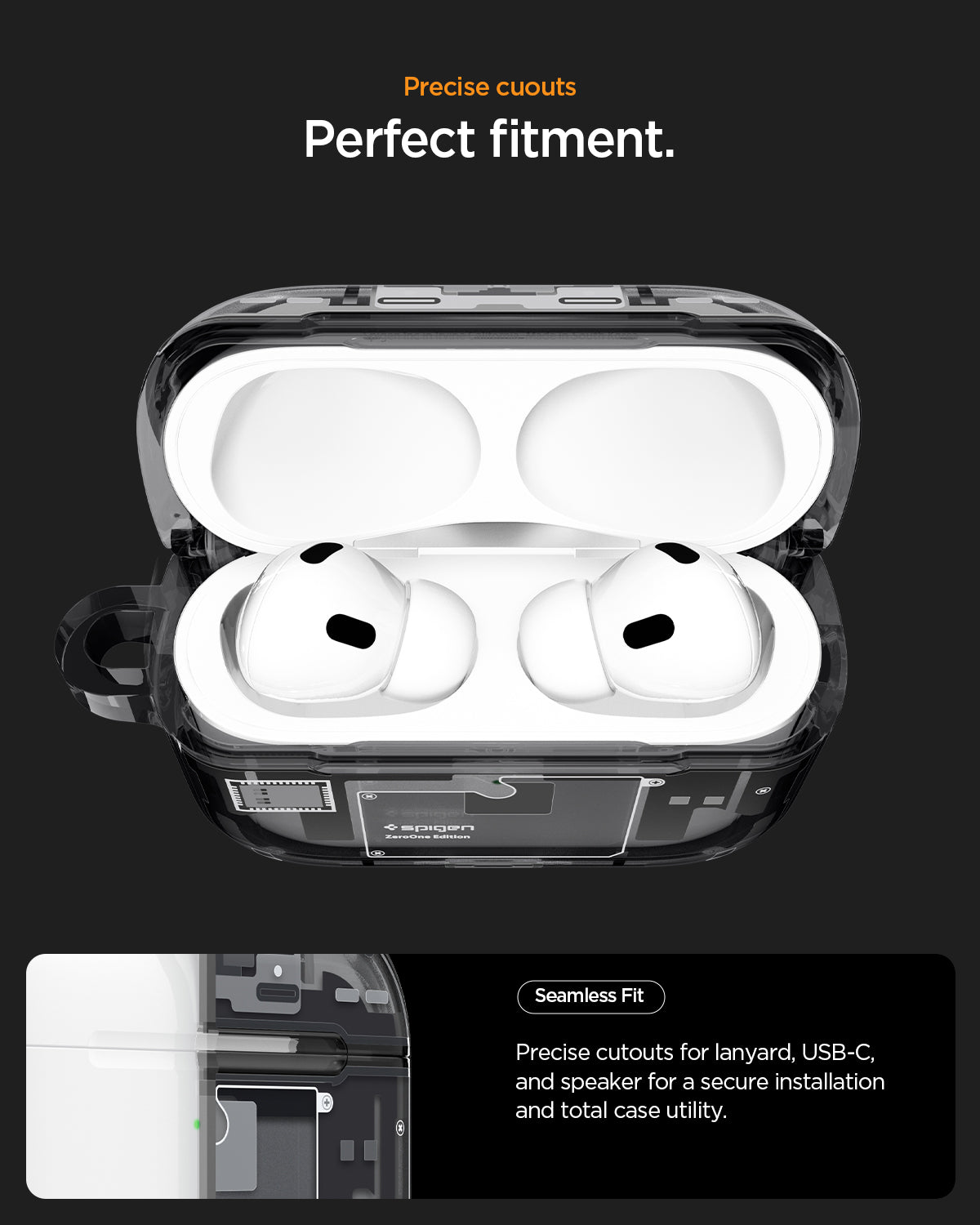 Spigen AirPods Pro 3 Case Ultra Hybrid Zero One (MagFit) view 15
