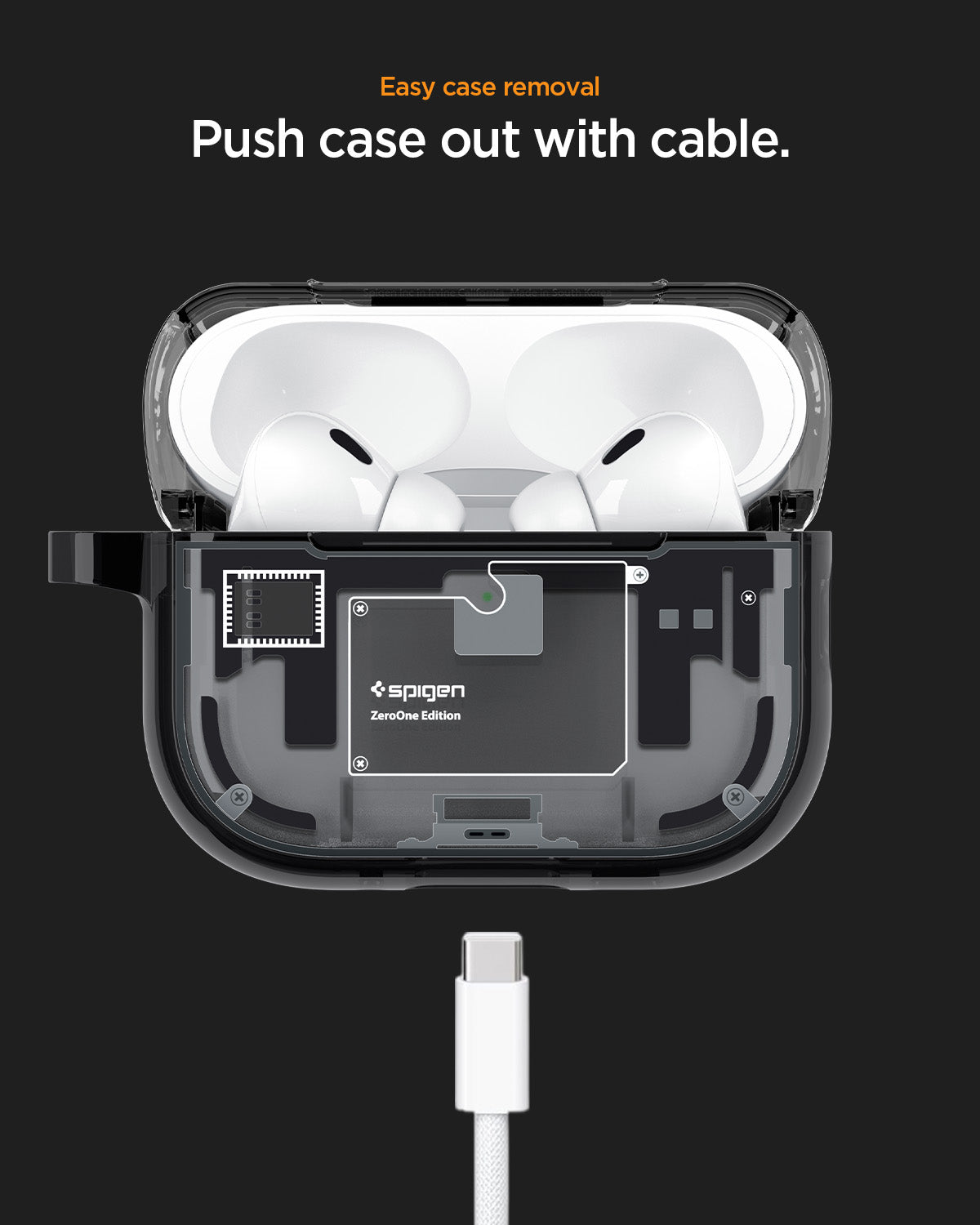 Spigen AirPods Pro 3 Case Ultra Hybrid Zero One (MagFit) view 17