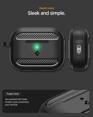 Spigen AirPods Pro 3 Case Rugged Armor view 7