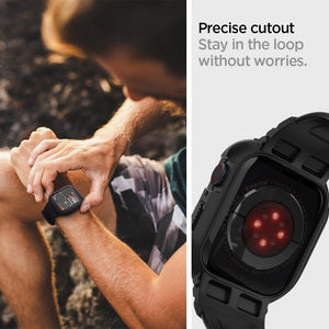 Spigen Apple Watch Series (45mm/44mm) Case + Case Rugged Armor Pro view 14