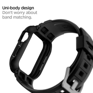 Spigen Apple Watch Series (45mm/44mm) Case + Case Rugged Armor Pro view 16