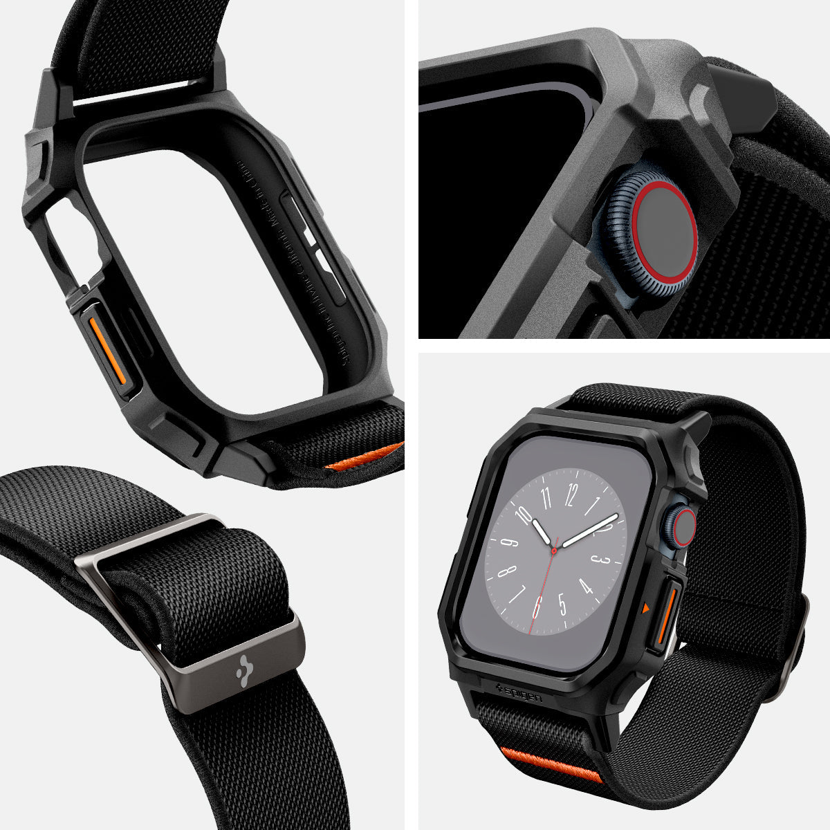 Spigen Apple Watch 11/10 (46mm) Case + Watch Band Lite Fit Pro view 10