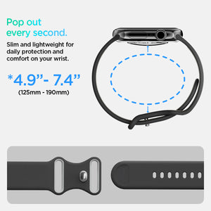 Spigen Apple Watch 42/41/40/38mm Band – Nano Pop – Black Sesame – detail image 42