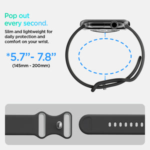 Spigen Apple Watch 42/41/40/38mm Band – Nano Pop – Black Sesame – detail image 3