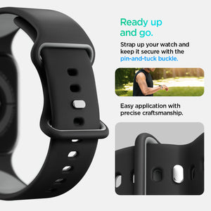 Spigen Apple Watch 42/41/40/38mm Band – Nano Pop – Black Sesame – detail image 49