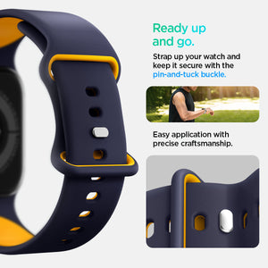 Spigen Apple Watch 42/41/40/38mm Band – Nano Pop – Blueberry Navy – detail image 24