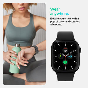 Spigen Apple Watch 42/41/40/38mm Band – Nano Pop – Black Sesame – detail image 13