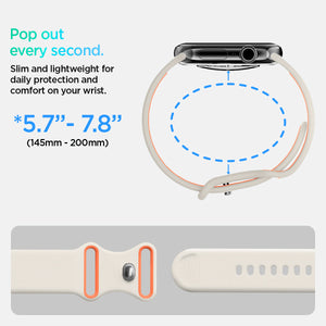 Spigen Apple Watch 42/41/40/38mm Band – Nano Pop – Orange Beige – detail image 29