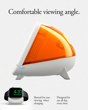 Spigen Classic C1 Apple Watch charger stand - Tangerine - image 19