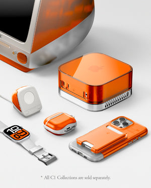 Spigen Classic C1 Apple Watch charger stand - Tangerine - image 22
