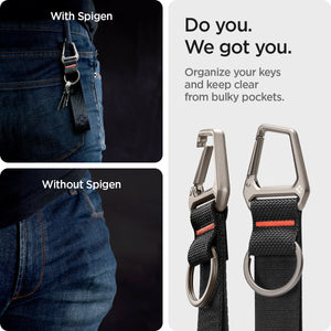 Spigen Universal Key Ring and Strap – Carabiner — product fit, construction or installation view 15