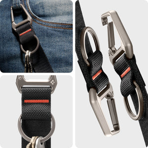Spigen Universal Key Ring and Strap – Carabiner — product fit, construction or installation view 14